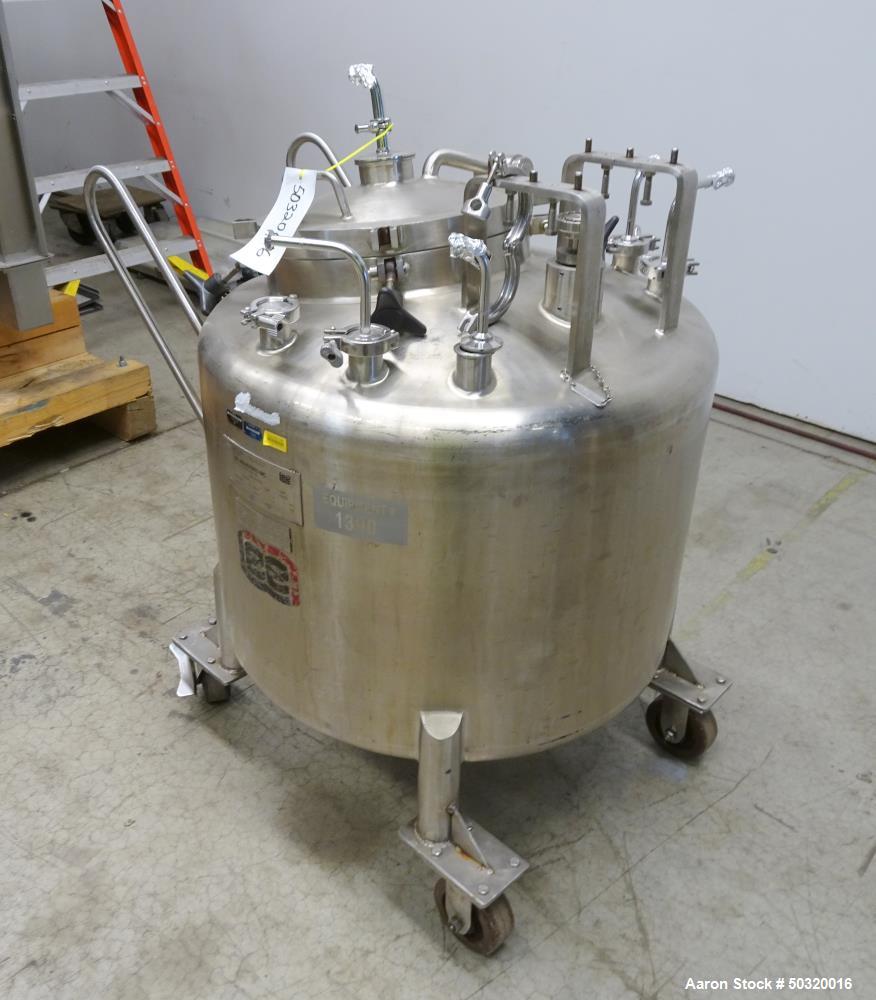 Used Lee Industries Pressure Mix Tank, 250 Liter, Model 250 LDBT
