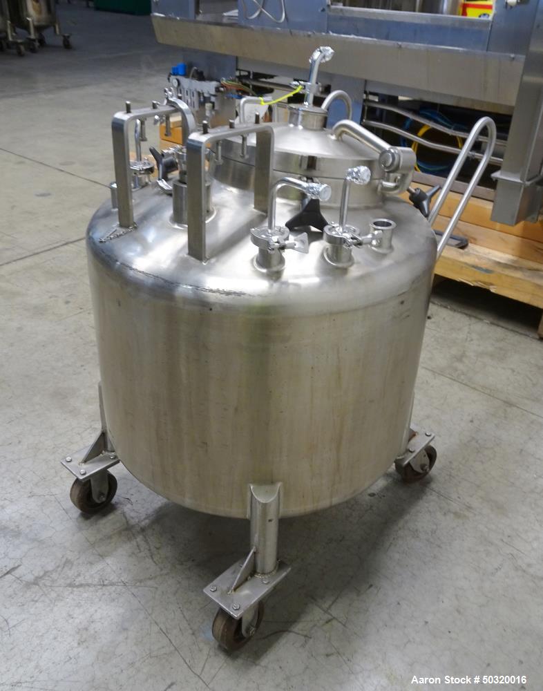 Used- Lee Industries Pressure Mix Tank, 250 Liter, Model 250 LDBT