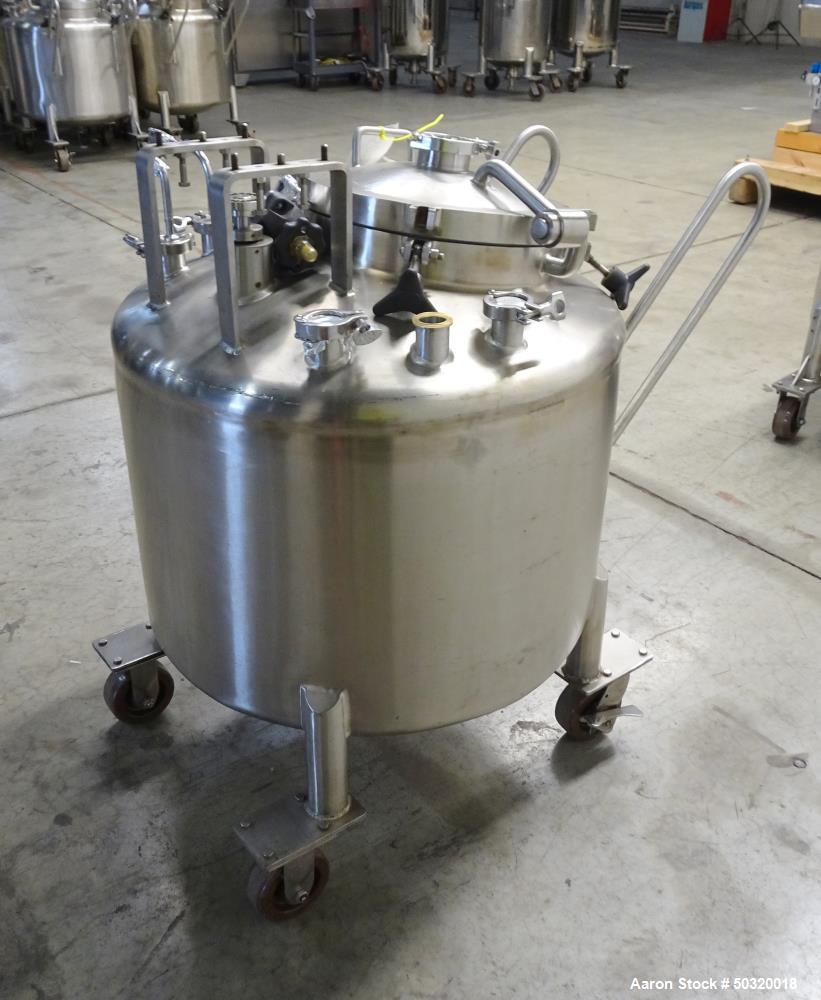 Used- Lee Industries Pressure Mix Tank, 250 Liter, Model 250 LDBT