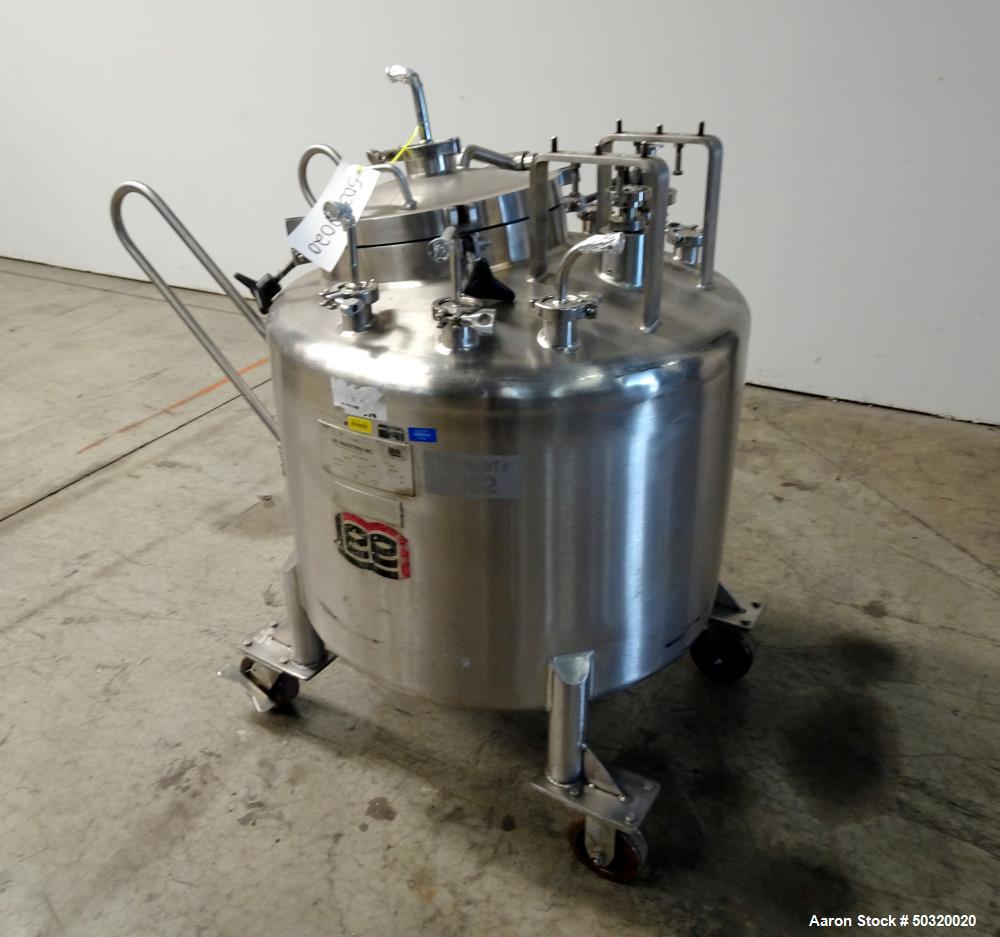 Used Lee Industries Pressure Mix Tank, 250 Liter, Model 250 LDBT