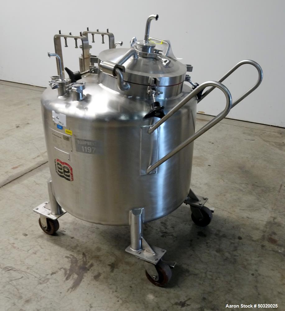 Used Lee Industries Pressure Mix Tank, 250 Liter, Model 250 LDBT
