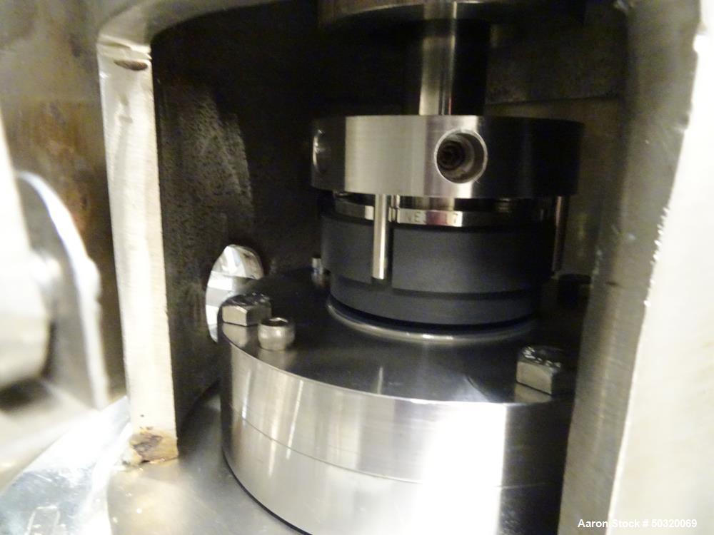 Used Lee Industries, Vertical Mix Tank 316L Stainless Steel, 250 Liter Capacity