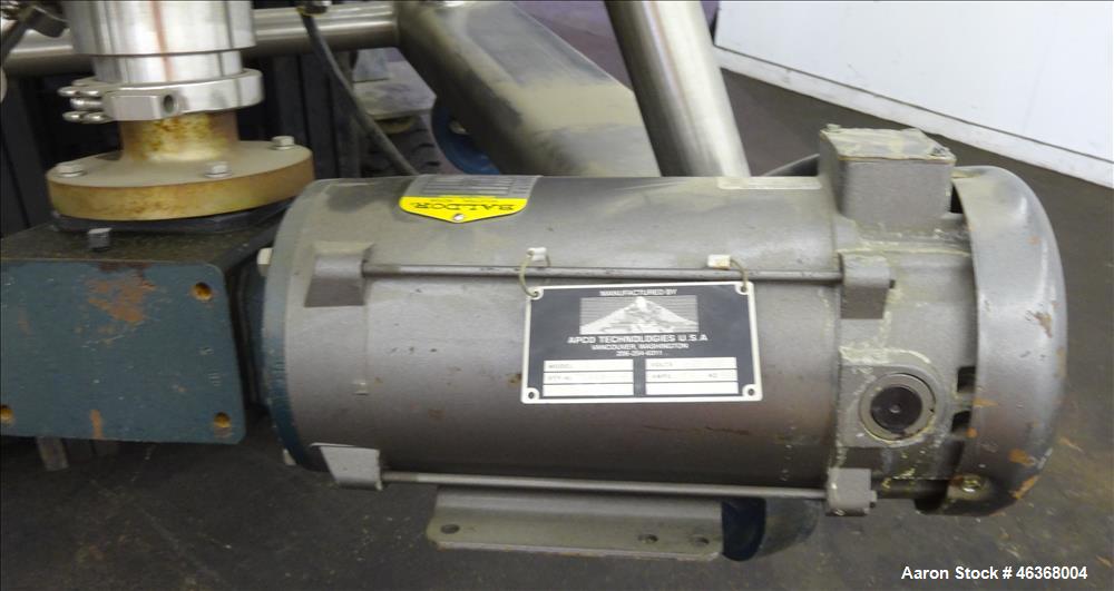 Used Lee Industries Pressure Tank, 132 Gallons (500 Liters), Model 500LDBT, 316L Stainless Steel, Vertical. 36" Diameter x 32" straight side, dished top and bottom. Internal rated 15 psi at -20 to 25...