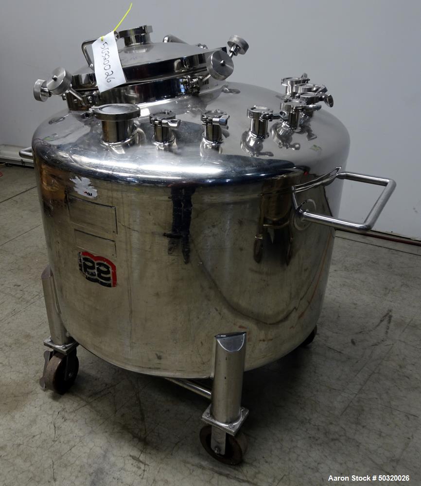 Used- Lee Industries Pressure Mix Tank, 500 Liter, Model 500 LDBT