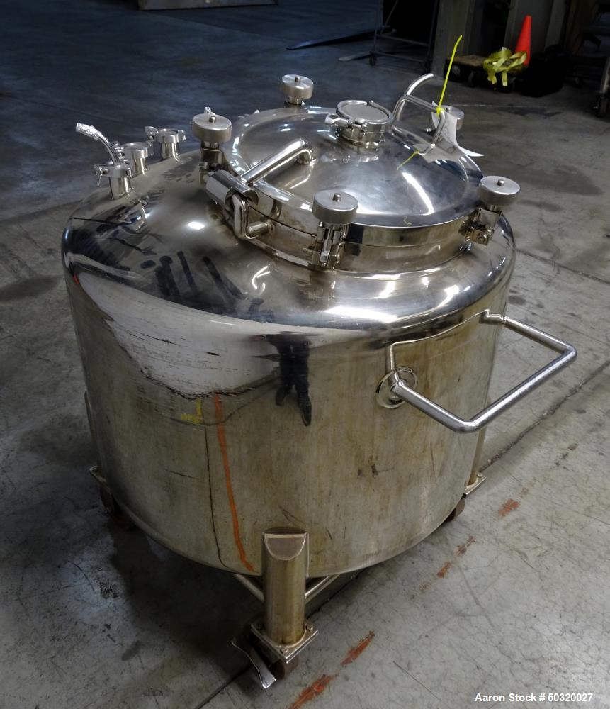 Used- Lee Industries Pressure Mix Tank, 500 Liter, Model 500 LDBT