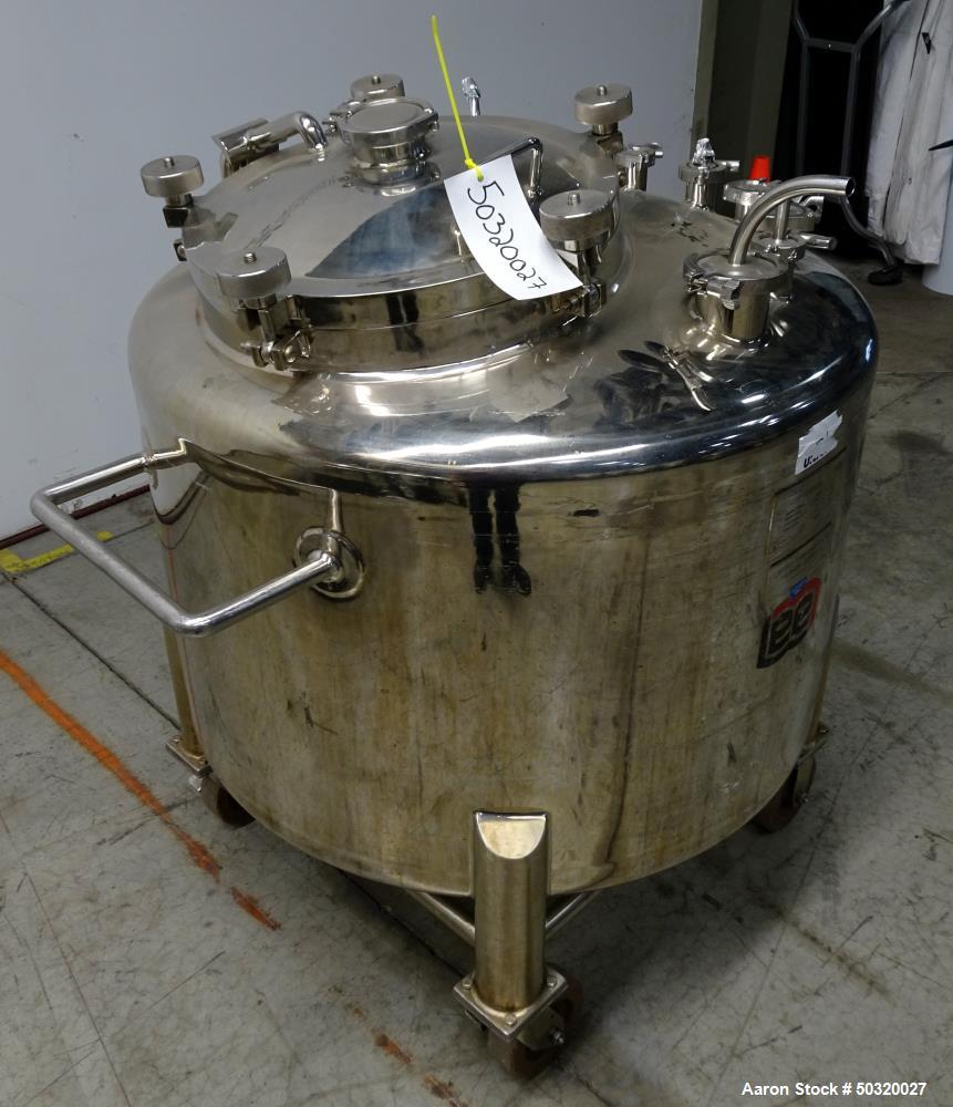 Used Lee Industries Pressure Mix Tank, 500 Liter, Model 500 LDBT