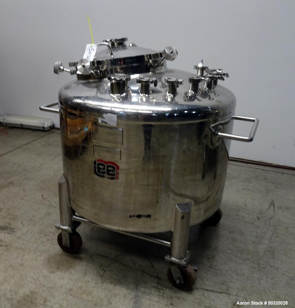 Used- Lee Industries Pressure Mix Tank, 500 Liter, Model 500 LDBT