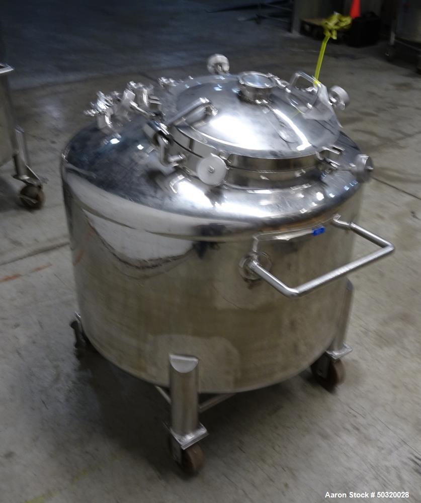 Used- Lee Industries Pressure Mix Tank, 500 Liter, Model 500 LDBT