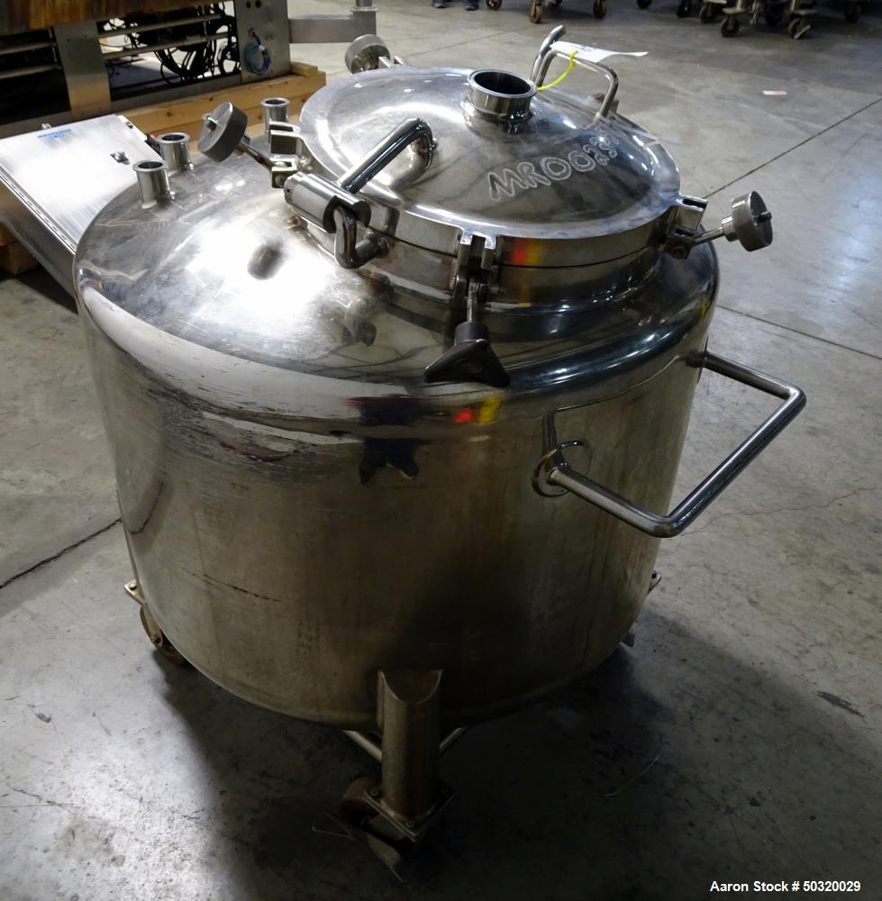 Used- Lee Industries Pressure Mix Tank, 500 Liter, Model 500 LDBT