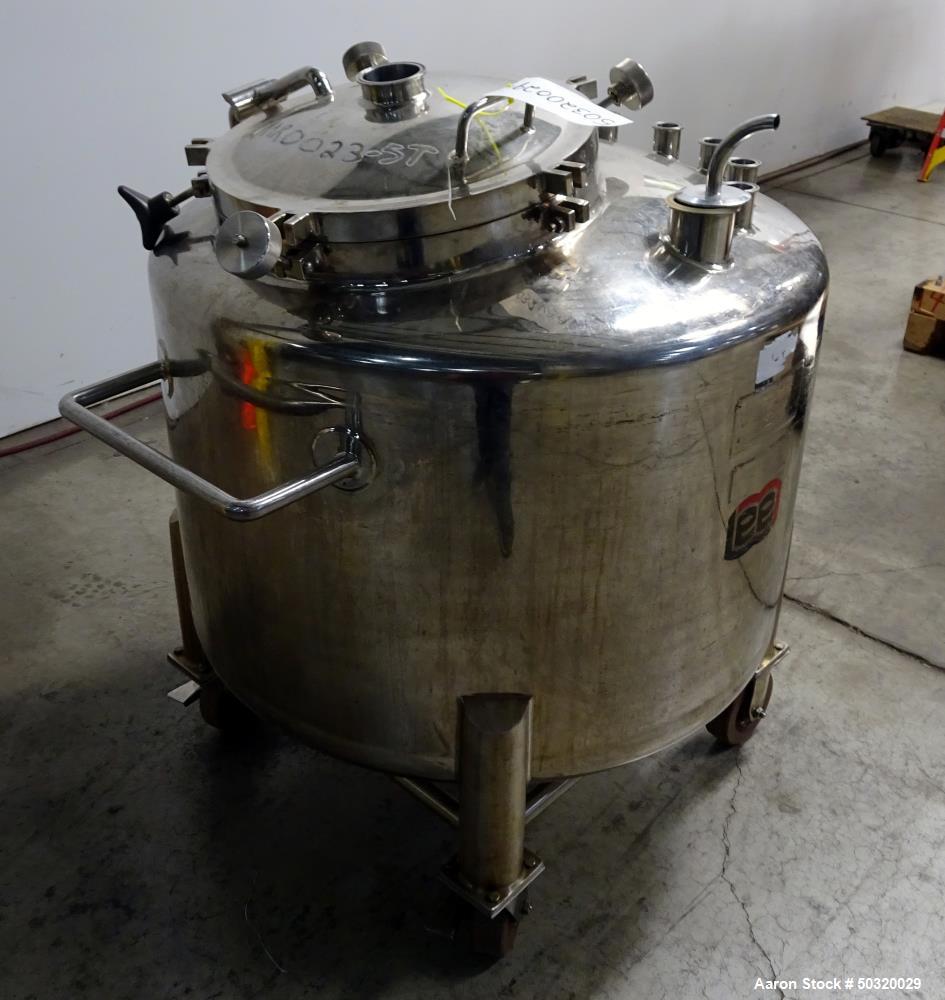 Used- Lee Industries Pressure Mix Tank, 500 Liter, Model 500 LDBT