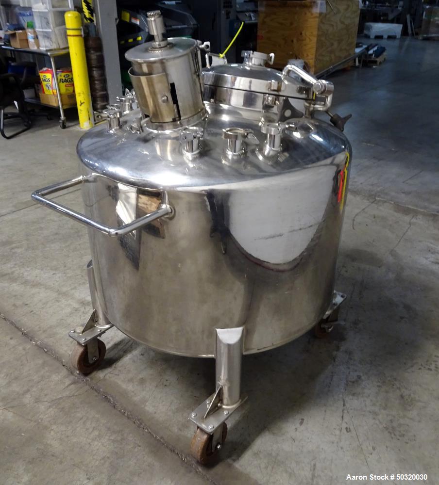 Used Lee Industries Pressure Mix Tank, 500 Liter, Model 500 LDBT