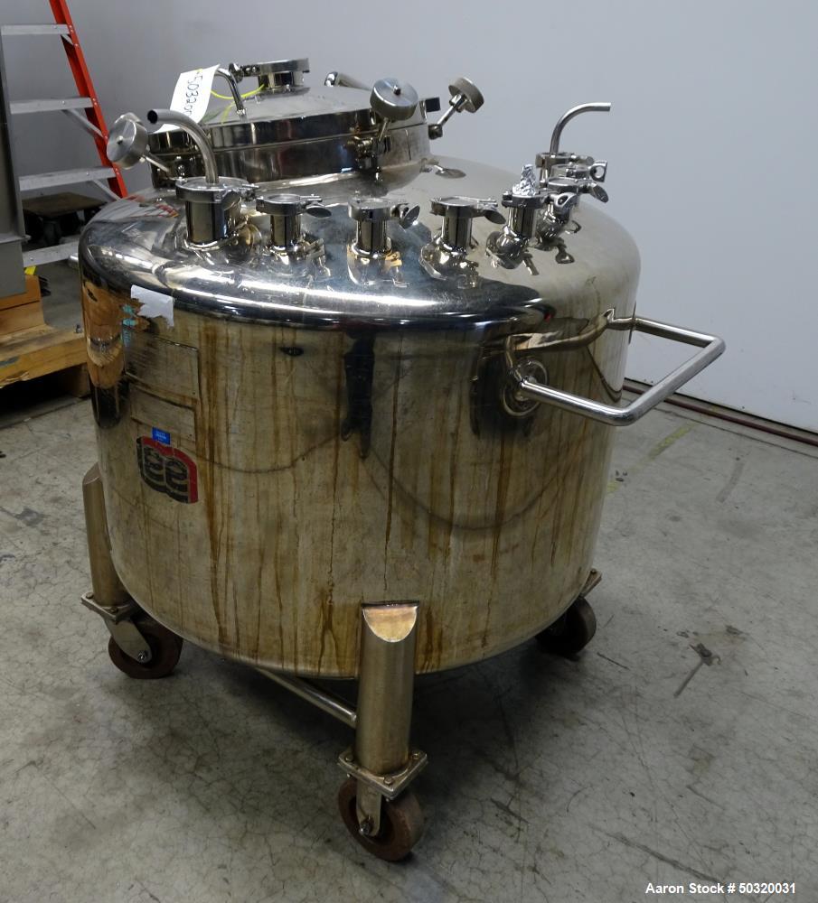 Used Lee Industries Pressure Mix Tank, 500 Liter, Model 500 LDBT
