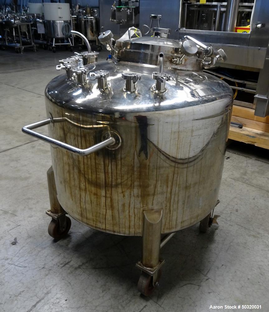 Used Lee Industries Pressure Mix Tank, 500 Liter, Model 500 LDBT