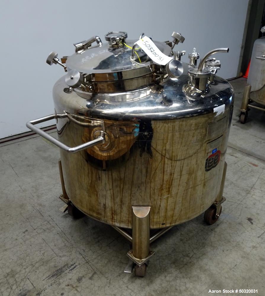 Used Lee Industries Pressure Mix Tank, 500 Liter, Model 500 LDBT