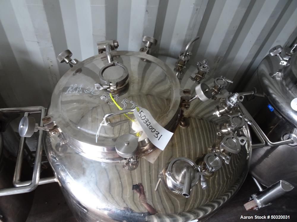 Used Lee Industries Pressure Mix Tank, 500 Liter, Model 500 LDBT