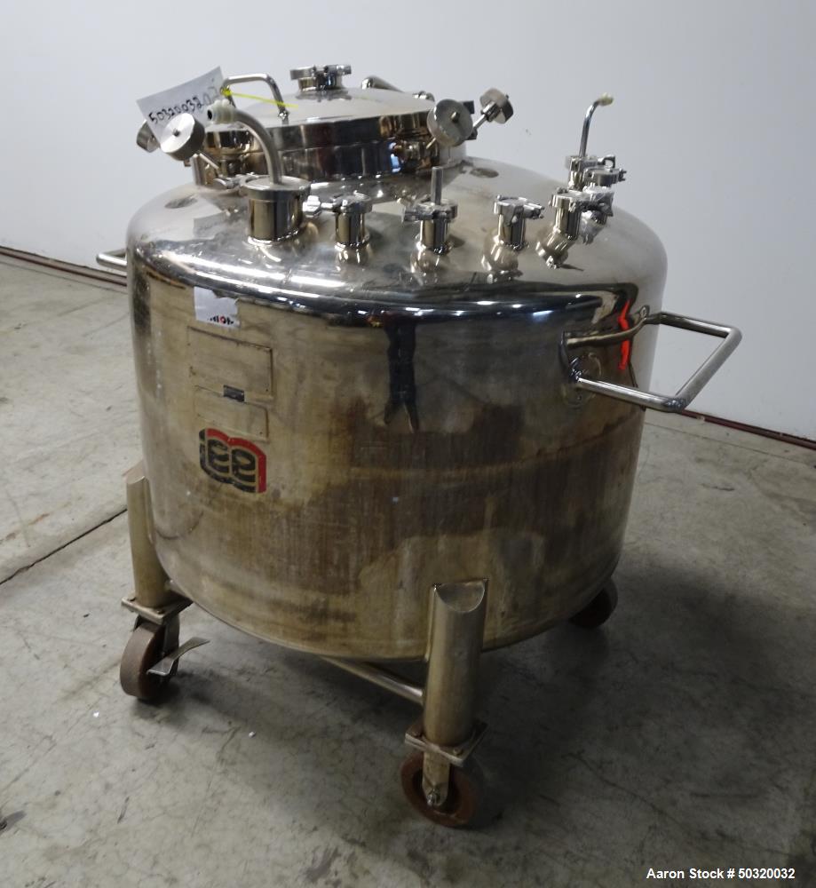 Used Lee Industries Pressure Mix Tank, 500 Liter, Model 500 LDBT