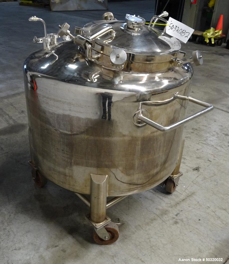 Used Lee Industries Pressure Mix Tank, 500 Liter, Model 500 LDBT