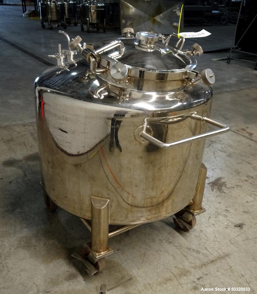 Used- Lee Industries Pressure Mix Tank, 500 Liter, Model 500 LDBT,