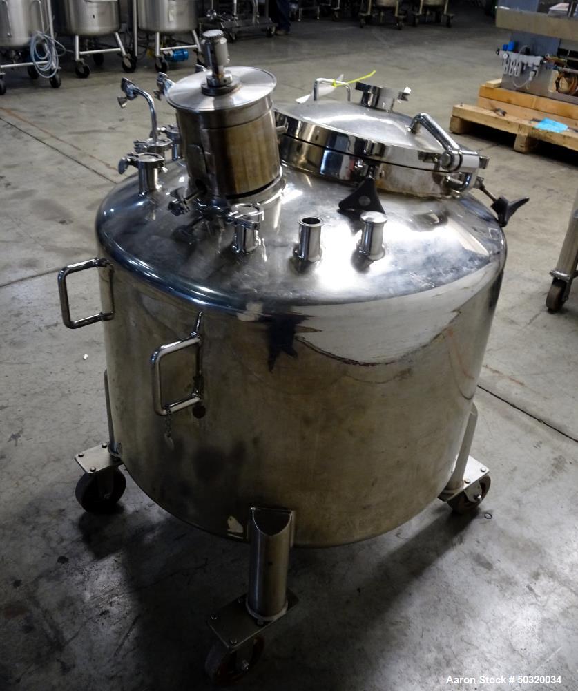 Used Lee Industries Pressure Mix Tank, 500 Liter, Model 500 LDBT