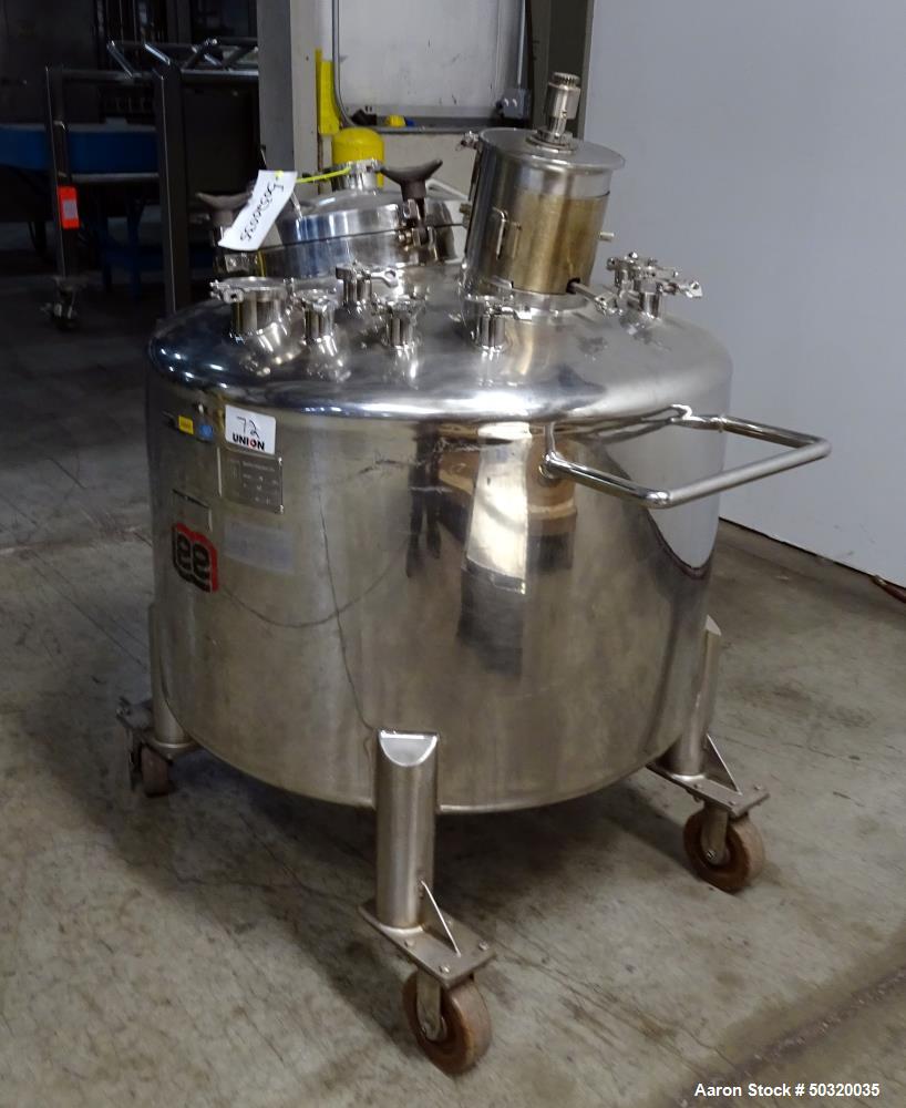 Used- Lee Industries Pressure Mix Tank, 500 Liter, Model 500 LDBT