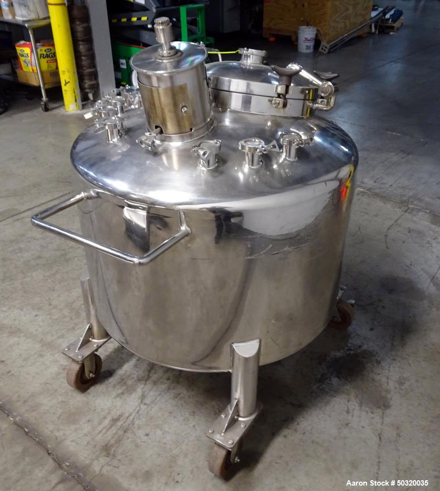 Used- Lee Industries Pressure Mix Tank, 500 Liter, Model 500 LDBT