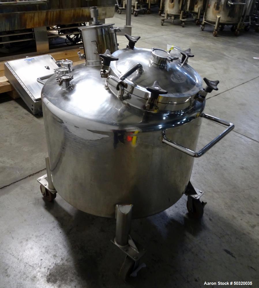 Used Lee Industries Pressure Mix Tank, 500 Liter, Model 500 LDBT