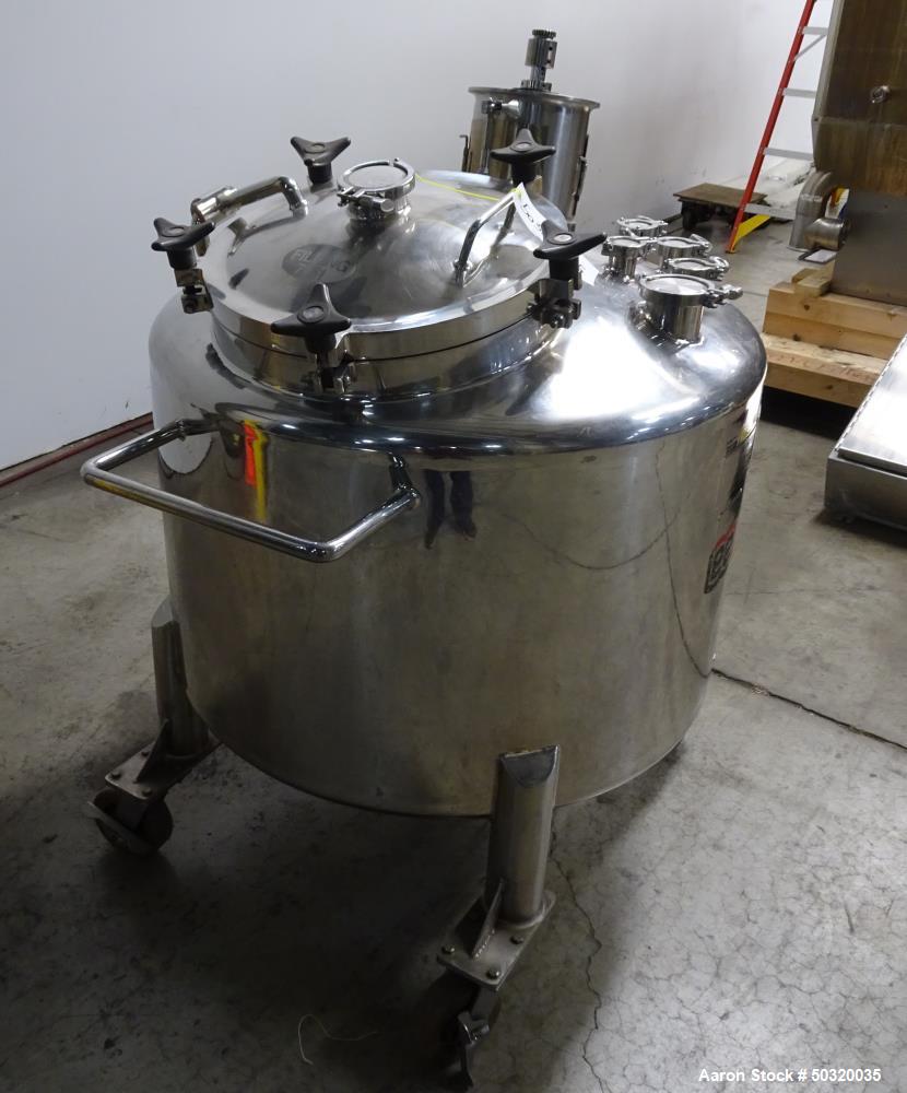Used Lee Industries Pressure Mix Tank, 500 Liter, Model 500 LDBT