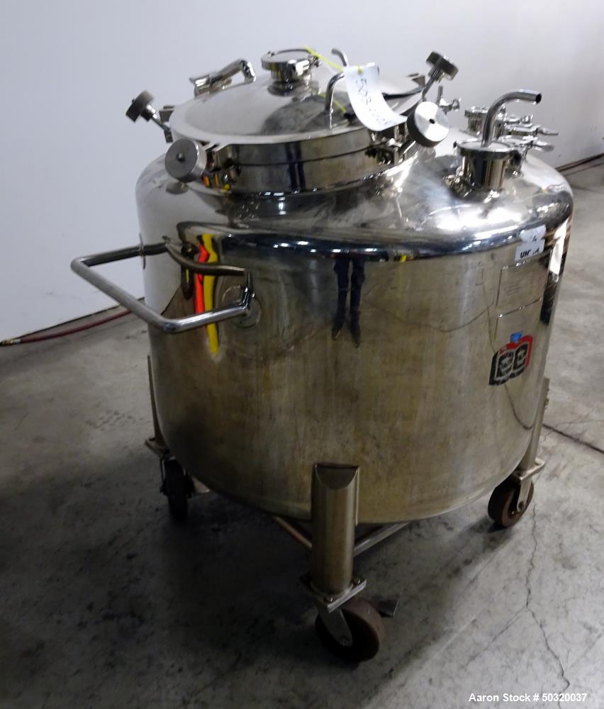 Used Lee Industries Pressure Mix Tank, 500 Liter, Model 500 LDBT