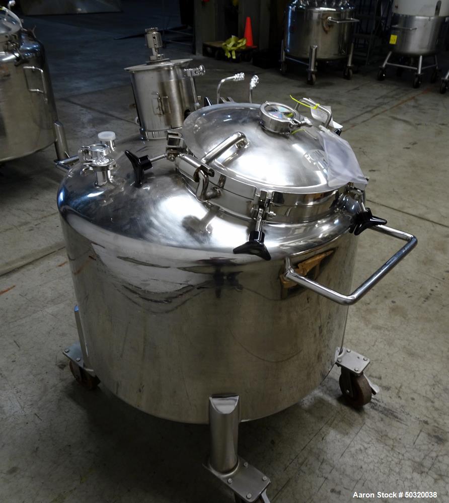 Used Lee Industries Pressure Mix Tank, 500 Liter, Model 500 LDBT