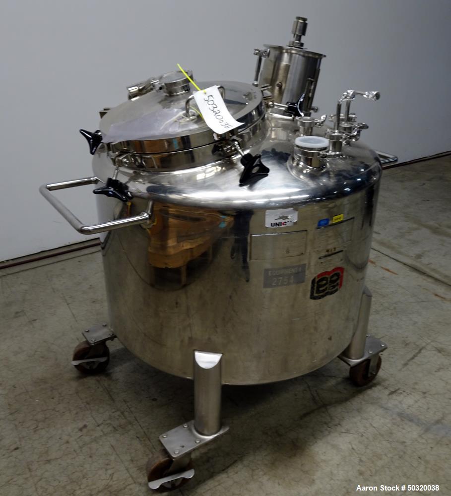 Used Lee Industries Pressure Mix Tank, 500 Liter, Model 500 LDBT