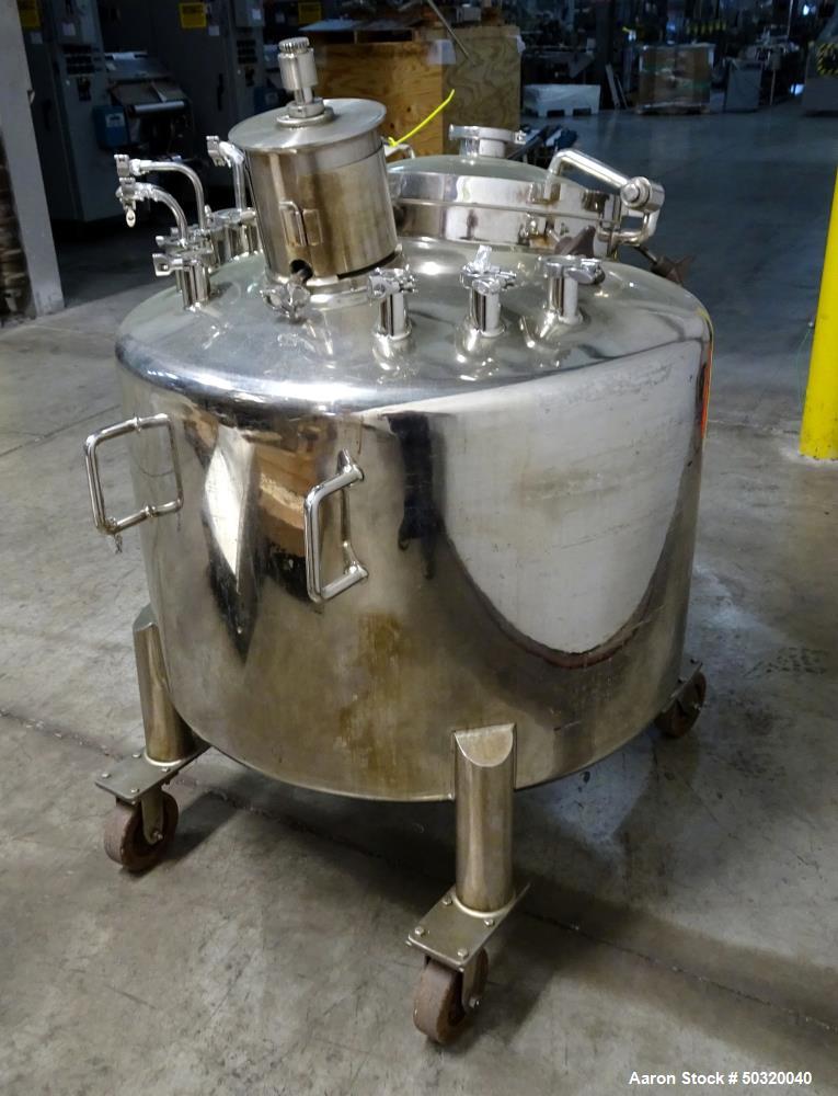 Used Lee Industries Pressure Mix Tank, 500 Liter, Model 500 LDBT