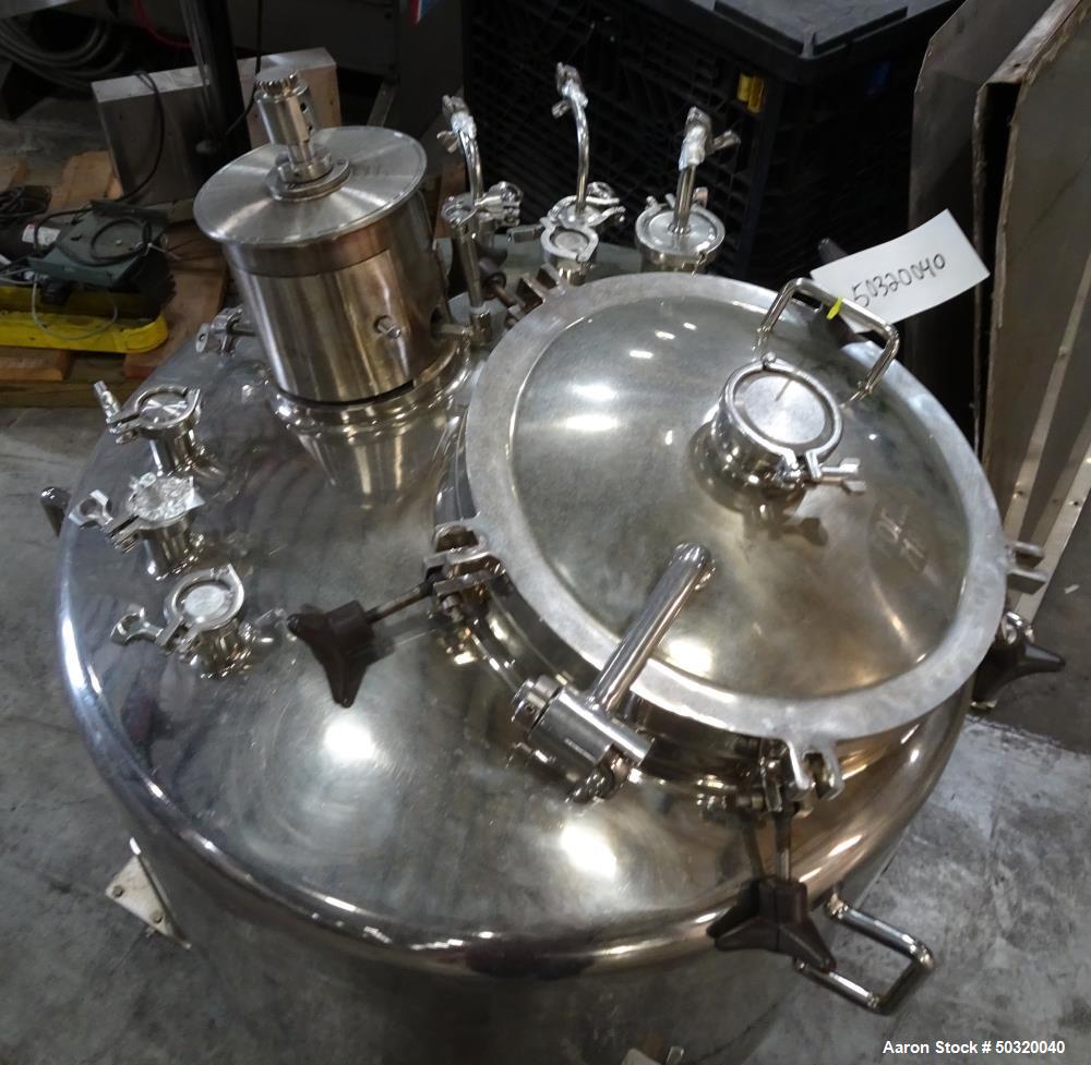 Used Lee Industries Pressure Mix Tank, 500 Liter, Model 500 LDBT