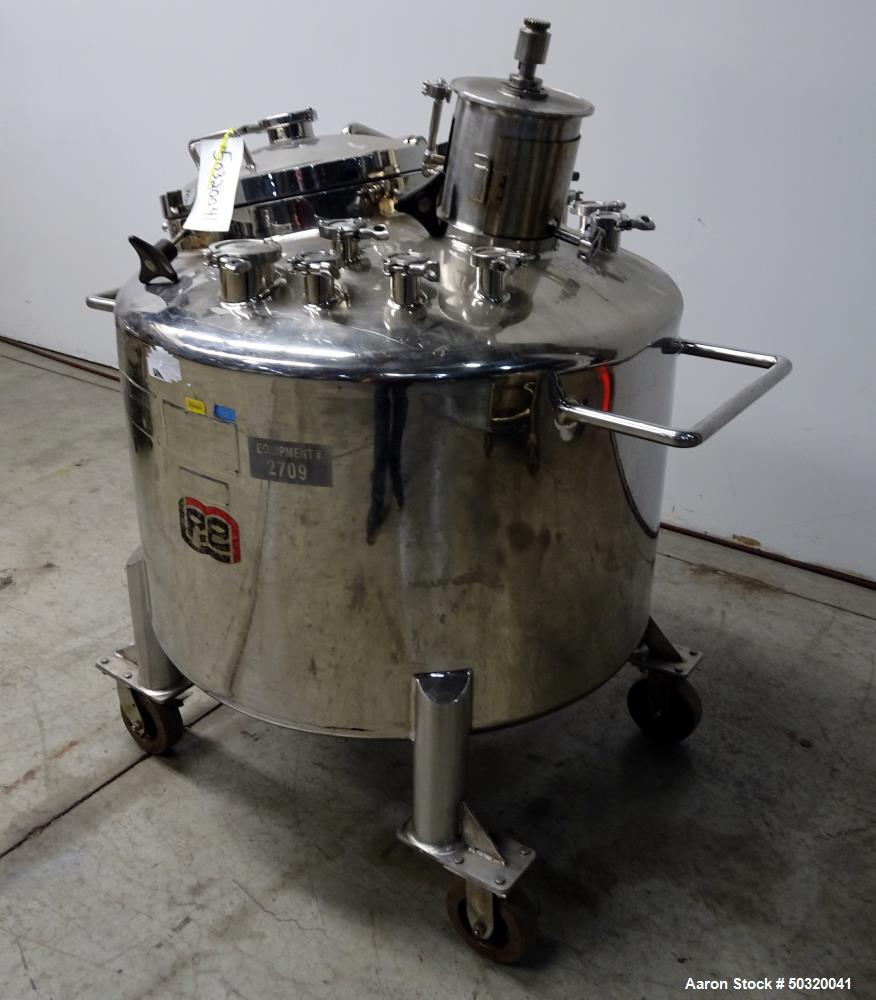 Used Lee Industries Pressure Mix Tank, 500 Liter, Model 500 LDBT