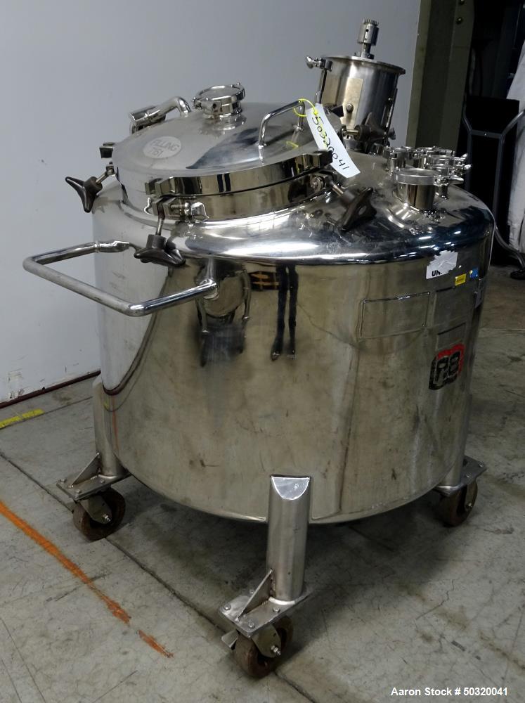 Used Lee Industries Pressure Mix Tank, 500 Liter, Model 500 LDBT