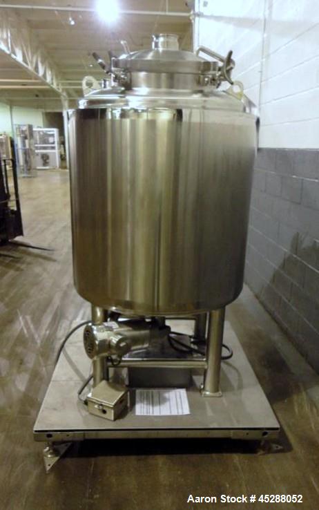 Used 500LU Stainless Steel Lee Industries Tank