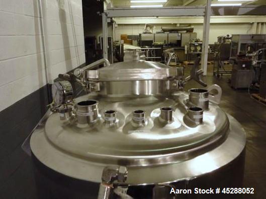 Used 500LU Stainless Steel Lee Industries Tank