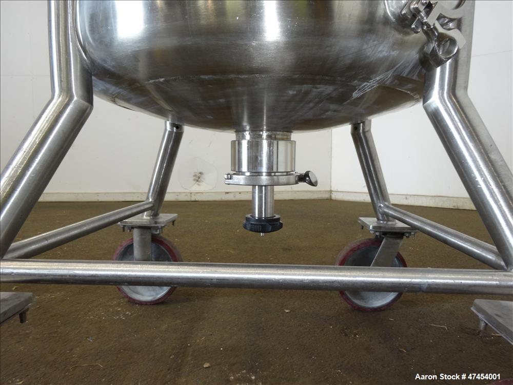 Used Lee Industries Pressure Tank, Model 55 DBT, Approximate 55 Gallons, 316 St