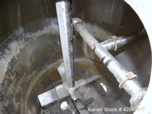 Used 120 Gallon Stainless Steel Letsch/ Precision Stainless Tank