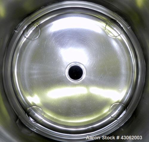 Used Letsch Pressure Tank, 50 Gallons, 316L Stainless Steel, Vertical. 24’’ Diameter x 24’’ straight side, dished top and bottom. Internal rated 20 psi at 300 degrees F. Re-rated by Precision Stainle...