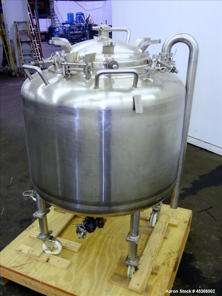 Used 100 Gallon Stainless Steel Letsch Pressure Tank