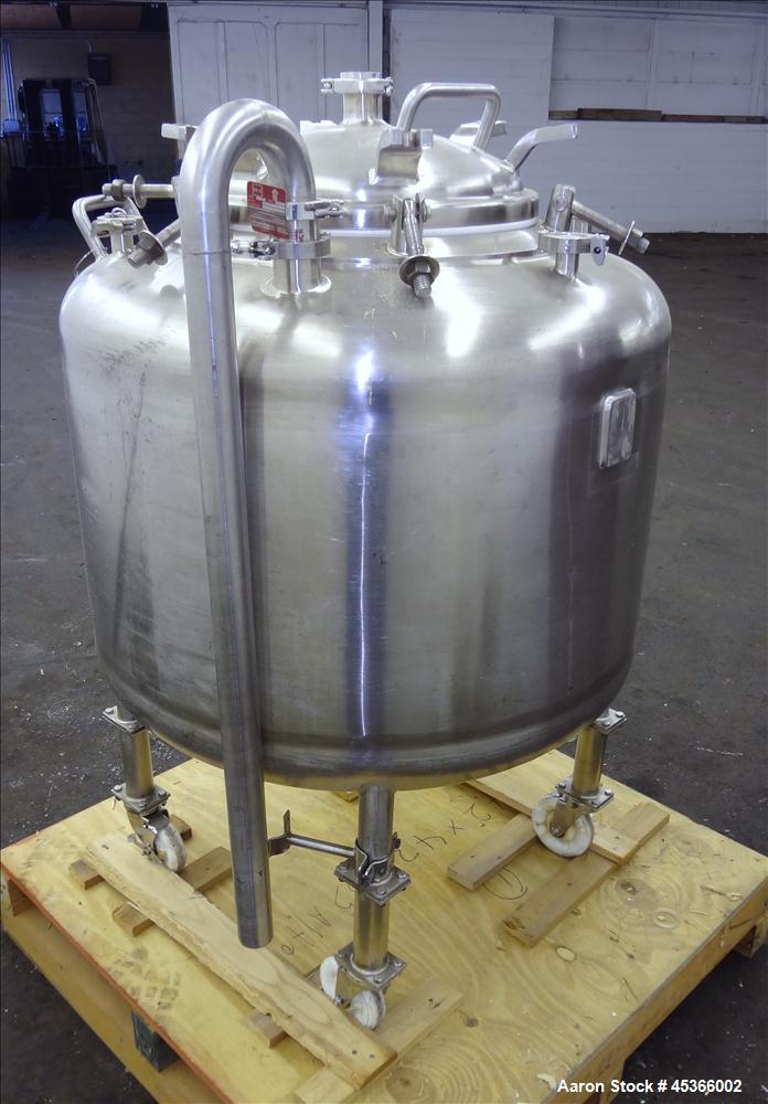 Used 100 Gallon Stainless Steel Letsch Pressure Tank