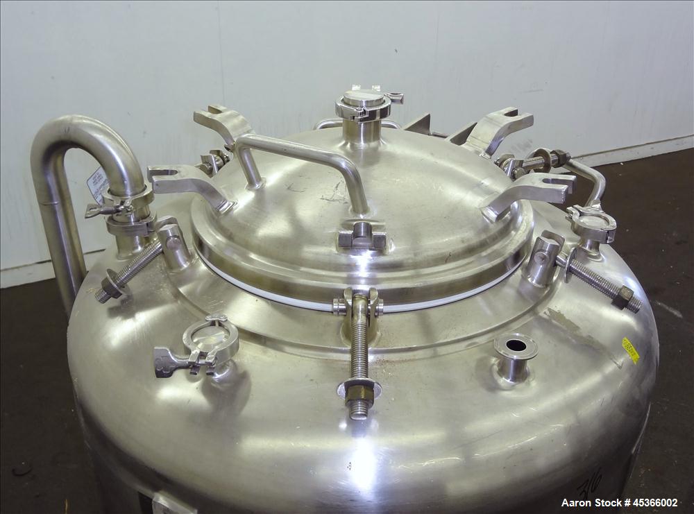 Used 100 Gallon Stainless Steel Letsch Pressure Tank