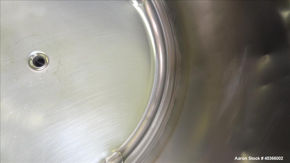 Used 100 Gallon Stainless Steel Letsch Pressure Tank