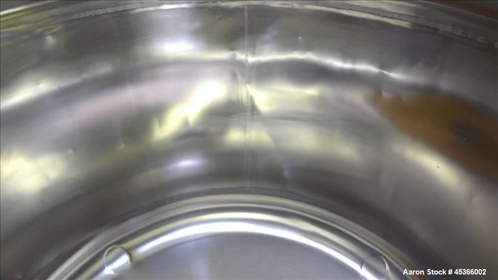 Used 100 Gallon Stainless Steel Letsch Pressure Tank