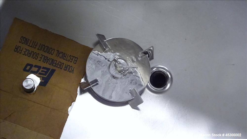 Used 100 Gallon Stainless Steel Letsch Pressure Tank