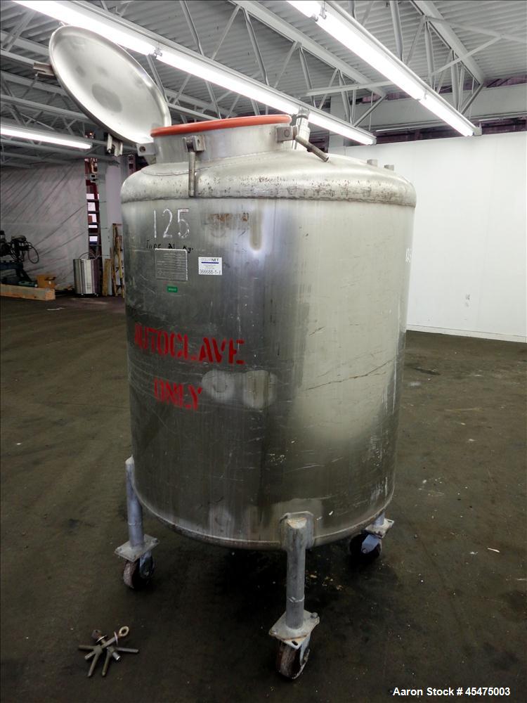 Used 300 Gallon Stainless Steel Letsch Pressure Tank