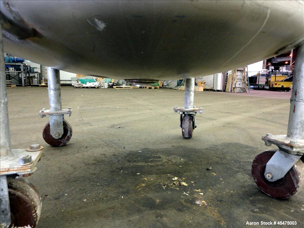 Used 300 Gallon Stainless Steel Letsch Pressure Tank