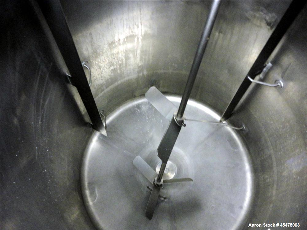 Used 300 Gallon Stainless Steel Letsch Pressure Tank