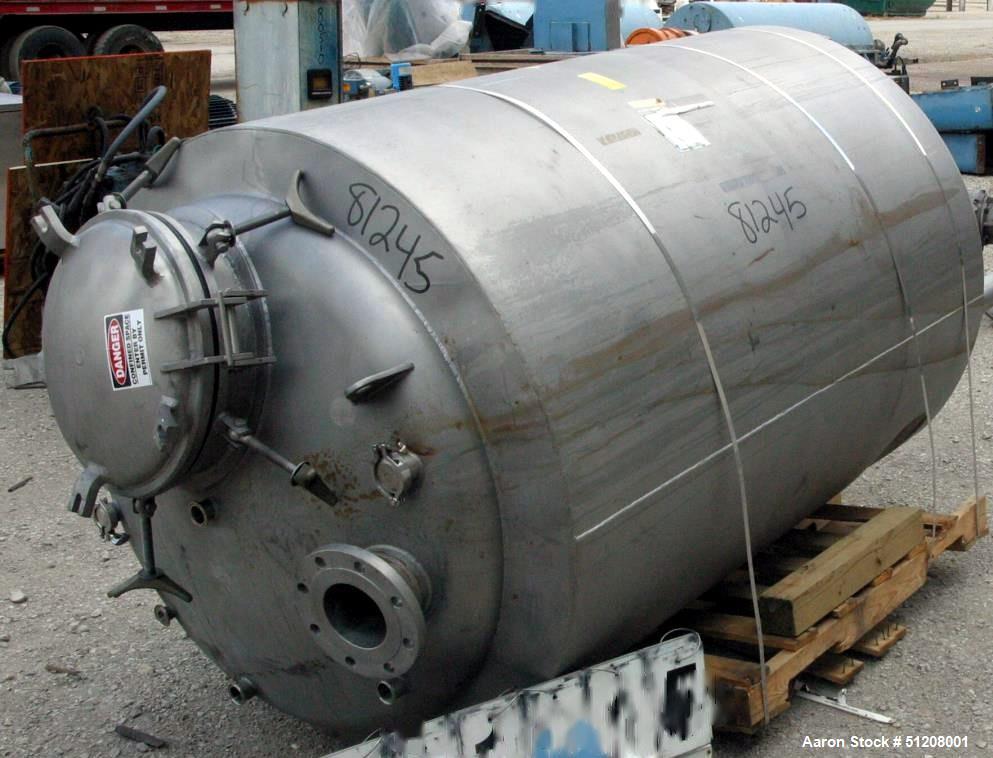 Used Letsch Corp Reactor, 425 Gallon