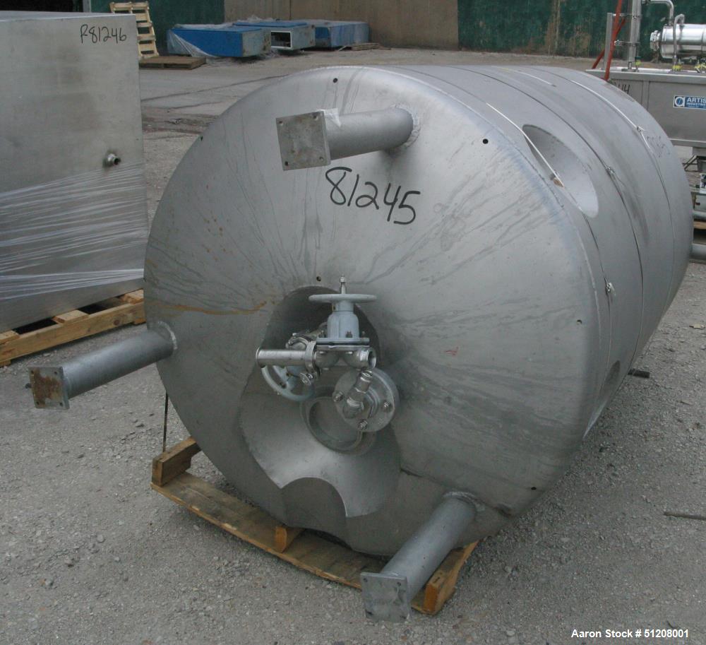Used Letsch Corp Reactor, 425 Gallon